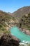 View of Devprayag, Uttarkhand, India and Bhagirathi river