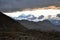 View of the Dhaulaghiri mountain from Muktinath village, Nepal, Asia.