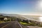 A view of Dillon Beach from on the hill at Oceana Marin