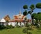 View of diverse religious buildings at Wat Arun