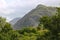 View from Dolbadarn castle ruins near llanberis snowdonia north wales