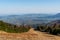 view of Dolni Becva valley and whole Beskydy mountains, czech Beskydy mountains