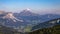 View of the Dolomites near Colfosco, South Tyrol, Italy