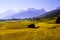 The view of Dolomiti mountain