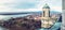 View from dome of the basilica, Esztergom, Hungary