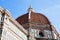 View of dome of Florence Duomo Cathedral