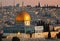 A view of the Dome of the Rock