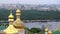 View of the domes of the Kiev-Pechersk Lavra