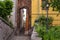 View of the Dominican Gate, Sandomierz, Poland.