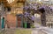 View of door houses - Winchester, UK