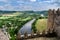 View of the Dordogne valley