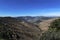 View of Douro Valley with the Pinhao village, terraced vineyards and the Douro River, in Portugal