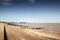 View of Dovercourt Beach in Essex England