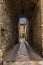 A view down an Alley in Assisi, Umbria