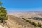 A view down from the approach to Mount Nebo, Jordan