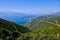 View Down Greek Mountain to the Corinthian Gulf