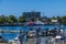 A view down the main harbour in Victoria British Colombia, Canada