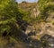 A view down the Monachil river in the Sierra Nevada mountains, Spain