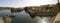 View down the River Nile with cataracts