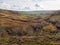 View down Rosedale valley on the Rosedale Ironstone Railway, North York Moors