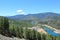 View down from the Shasta Dam, California, USA
