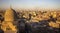 View of downtown cairo from above in egypt