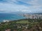 View of Downtown Honolulu from atop Diamond Head