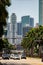 View of Downtown Miami from Biscayne Boulevard