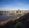 View of Downtown Pittsburgh, Pennsylvania from the Duquesne Incline