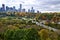 The view of downtown Toronto from Chester Hill Lookout