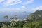 View from Dragon`s Back Hiking Trail towards Shek O