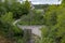 View of Dulsie bridge over the Findhorn River, Scotland on May 17, 2011