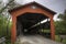 View of Dunbar Covered Bridge in Indiana, United States