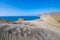 View from the dune of Monsul Beach in Cabo de Gata Almeria