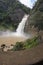 View of Dunhinda waterfalls in Badulla, Sri Lanka.