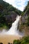 View of Dunhinda waterfalls in Badulla, Sri Lanka.