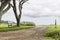 View of Dunrobin Castle countryside