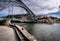 View of the Duoru River and Ponte LuÃ­s I. Railway Bridge