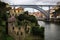 View of the Duoru River and Ponte LuÃ­s I. Railway Bridge