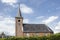 View on the Dutch Reformed church of Eernewoude EarnewÃ¢ld an old, small town in the province of Friesland in the Netherlands