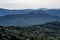 View from Dwernik Kamien - Peak in Bieszczady Mountains in Poland