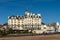 View from Eastbourne Pier towards the Queens Hotel in Eastbourne East Sussex on January