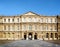 The view of the eastern facade of the Louvre from courtyard. Par