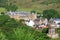 View of Edingurgh city on Calton Hill, Scotland.