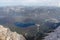 View of Eibsee, its lake and the surrounding area