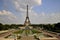 View of Eiffel tower from Trocadero