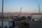 The view of Eilat port periphery