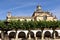 View of El buen alcade square of Ciudad Rodrigo, Salamanca Province, Cas