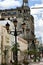 View of El Conde street, old city, Santo Domingo, Dominican Republic