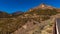View of El Sombrero at Teide national park